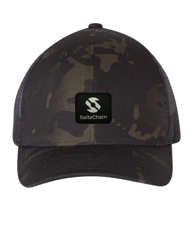 SaitaChain "Multicam" Patch Trucker Hat