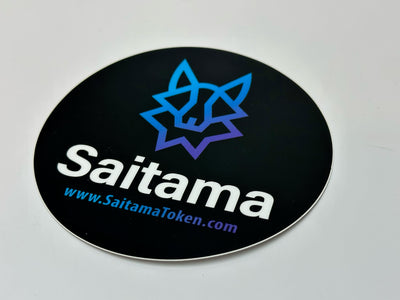 Saitama 5" Round Logo Decal