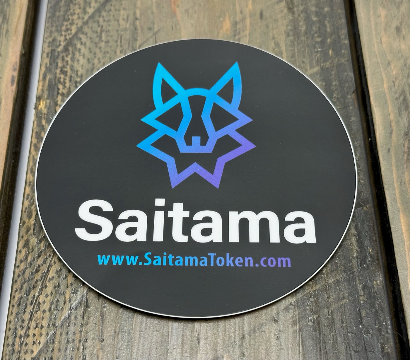 Saitama 5" Round Logo Decal