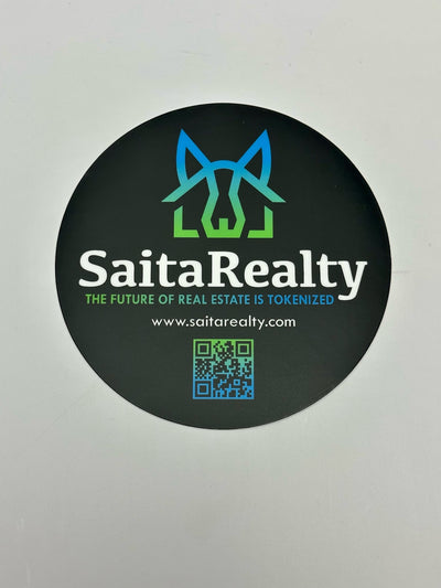 SaitaRealty 5" Round QR Decal