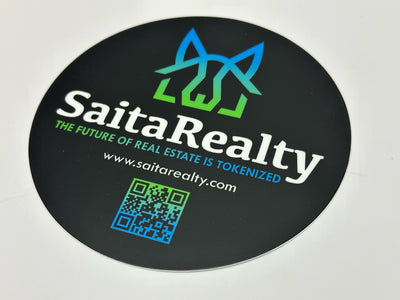 SaitaRealty 5" Round QR Decal